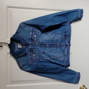 Girls SO, Jean jacket, XL(14-16).Like new.